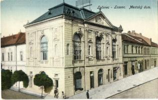 Losonc, Lucenec; Városház / Mestsky dom / town hall  (EK)