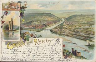 Bingen am Rhein litho (EB)