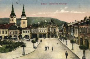 Zsolna, Sillein, Zilina; Svobody tér / Námestie Svobody / square