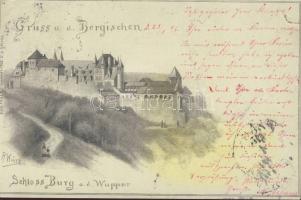 1898 Burg an der Wupper s: Würz (b)