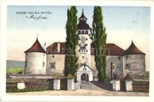 1931 Nagybiccse, Nagy-Bittse, Velká Bytca; vár / Zámok / castle (EK)