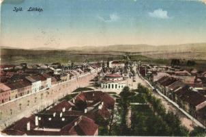 1918 Igló, Zipser Neudorf, Spisská Nová Ves; tér / square (EK)