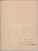 1918 Debrecen, IV. Károly látogatása alkalmából felállított díszsátor, Gergey Ernő műépítész felvéte...