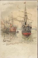 1898 Hamburg Litho