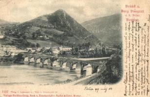 1899 Visegrad, Castle, bridge, C. Ledermann jr. (EK)