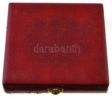 Kampfl József (1938- ) 1992. "Pro Sanitate" Br plakett, eredeti tokban (96mm) T:1-