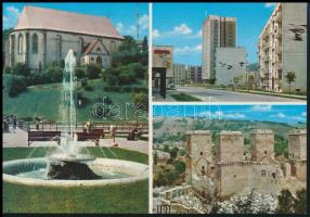 1975 Papp László, Adler Zsigmond aláírásai box bélyegzéses képeslapon