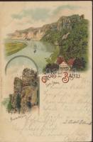 Sasch. Schweiz Bastei Litho
