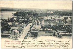 29 db RÉGI magyar és külföldi városképes lap, vegyes minőségben / 29 pre-1945 Hungarian and European town-view postcards, mixed quality