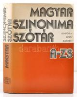 O. Nagy Gábor, Ruzsiczky Éva: Magyar szinonimaszótár. Bp., 1978, Akadémiai Kiadó. Kiadói egészvászon-kötés, kiadói papír védőborítóban.