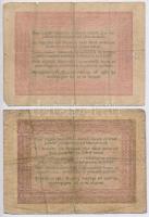 1848. 5Ft "Kossuth bankó" (2x) egyik vörösesbarna, másik barna nyomat T:III- ly.
Adamo G1...