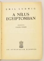 Emil Ludwig: A Nilus Egyiptomban. Bp., é.n., Athenaeum. Kiadói egészvászon-kötésben