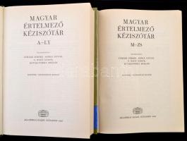 Magyar Értelmező Kéziszótár. I-II. kötet. Szerk.: Juhász József, Szőke István, O. Nagy Gábor, Kovalo...