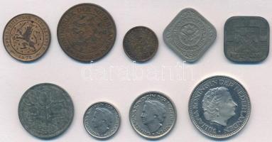 Hollandia 1878-1980. 1/2c-1G (9xklf) T:1-,2,2-
Netherlands 1878-1980. 1/2 Cent - 1 Gulden (9xdiff) ...
