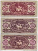 1949-1962. 100Ft (3xklf) T:III,III-