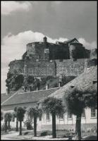 Magyarországi várak: Diósgyőr, Visegrád, Kisnána, Boldogkőváralja, stb., 11 db sajtófotó, hátuljukon...