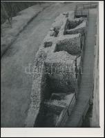 Magyarországi várak: Diósgyőr, Visegrád, Kisnána, Boldogkőváralja, stb., 11 db sajtófotó, hátuljukon...