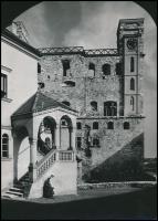 Sárospatak, képek a várból, 5 db sajtófotó, hátuljukon feliratozva, 23,5×17 cm