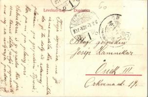 Raholca, Orahovica; Vasútállomás. W. L. (?) 716. / railway station (Rb)