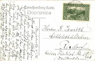 Banja Luka, Banjaluka; Carsija / Marktplatz / marketplace, mosque, traditional costumes, folklore. W...