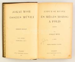 3 félbőr Jókai: Jókai Mór: És mégis mozog a föld I.; Költemények I., A kis királyok II.  Jókai Mór ö...