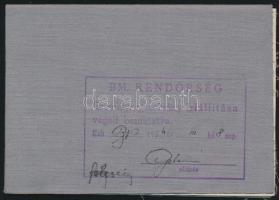 1934 Beszkárt tiszt névváltoztatási kérelme