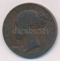 Man-sziget 1839. 1f Cu Viktória T:3 Isle of Man 1839. 1 Farthing Cu Victoria C:F