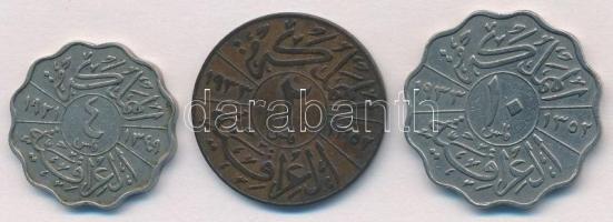 Irak 1931. 4f Ni + 1933. 2f Br + 10f Ni T:2,2-
Iraq 1931. 4 Fils Ni + 1933. 2 Fils Br + 10 Fils Ni ...