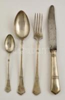 Kommer alpakka evőeszköz készlet (26 db), eredeti dobozában, jelzett