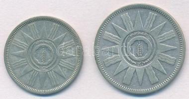 Irak 1959. 25f Ag + 50f Ag T:2
Iraq 1959. 25 Fils Ag + 50 Fils Ag C:XF
