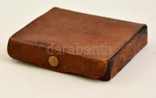 Alfred Dunhills own design No. 391 bőr cigaretta tartó doboz, 7,5x10x2 cm