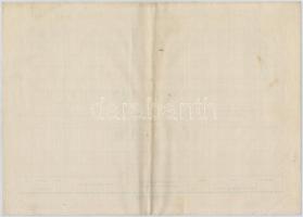 Pécs 1941. "Dunántúli Bank Részvénytársaság"  öt névre szóló részvénye egyben, összesen 50...