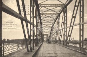 Komárom, Komárnó; Vashíd / Velky most pres Dunaj / Grosse Donaubrücke / bridge over Danube (EK)