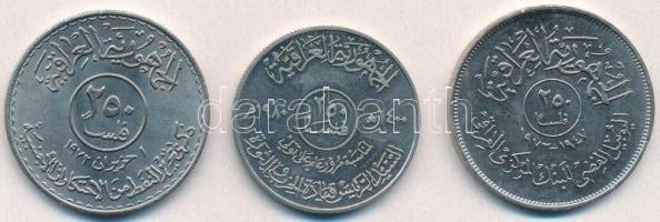 Irak 1972. 250f Ni + 1973. 250f Ni + 1980. 250f Cu-Ni T:1-
Iraq 1972. 250 Fils Ni + 1973. 250 Fils ...