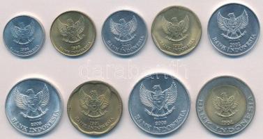 Indonézia 1991-2003. 25R-1000R (9xklf) T:1,1-
Indonesia 1991-2003. 25 Rupiah - 1000 Rupiah (9xdiff)...