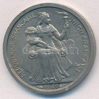 Francia Óceánia 1949. 1Fr Cu-Ni próbaveret T:1,1-
French Oceania 1949. 1 Franc Cu-Ni essai C:UNC,AU...