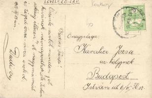 1913 Keszthely, Balaton parti séta. photo