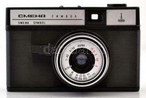 Lomo Smena Symbol fényképezőgép T-43 f4/40 objektívvel, eredeti tokjában, jó, működőképes állapotban