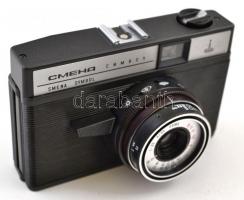 Lomo Smena Symbol fényképezőgép T-43 f4/40 objektívvel, eredeti tokjában, jó, működőképes állapotban