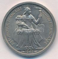 Új-Kaledónia 1949. 2Fr Cu-Ni próbaveret T:1,1-
New Caledonia 1949. 2 Francs Cu-Ni essai C:UNC,AU
K...