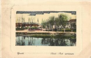 1911 Újvidék, Novi Sad; Sétatér park. W.L. Bp. 4216. / promenade and park  (EK)