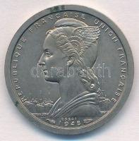Francia Szomáliföld 1948. 1Fr Cu-Ni próbaveret T:1,1- kis patina
French Somaliland 1948. 1 Franc Cu...