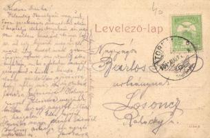 1909 Tornalja, Tornala, Tornallya; Fő tér. No. 1122. / main square    (EK)