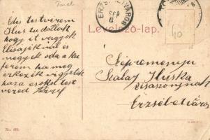 Torda, Turda; M. kir. törvényszék, Szabó üzlete. No. 435. / court, shop (EK)