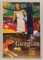 1989 Paul Gauguin kiállítás a párizsi Nemzeti Galériában, plakát, fém keretben, 61x40 cm / Paris, Gran Palais Paul Gauguin exhibition poster, in frame, 61x40 cm