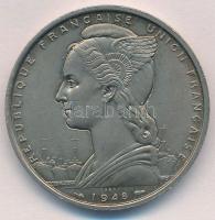 Francia Szomáliföld 1948. 5Fr Cu-Ni próbaveret T:1,1-
French Somaliland 1948. 5 Francs Cu-Ni essai ...