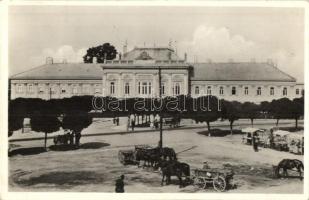 Ipolyság, Sahy; megyeháza / county hall 1938 Ipolyság az első visszatért magyar város So. Stpl