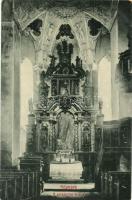 Késmárk, Kezmarok; vár kápolna belső. W.L. Bp. 2895. / castle chapel, interior