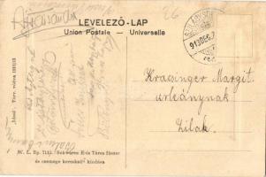 Szilágysomlyó, Simleu Silvaniei; látkép. W. L. Bp. 7112. "Ideal". Schwarcz E. és Társa kia...