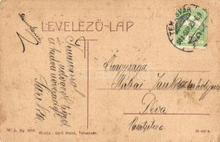 Temesvár, Timisoara; "De Notre Dame" leánynevelő intézet. W. L. Bp. 2010. Kiadja Gerő Manó...